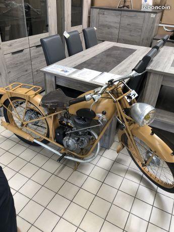 Moto ancienne peugeot 1950 125cc