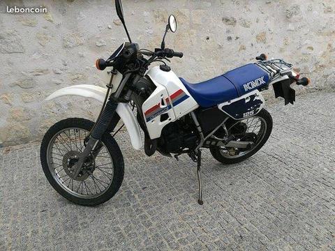 moto kawasaki kmx 125 de 1986 homologuée
