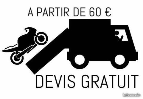 Dépannage Remorquage moto scooter panne crevaison