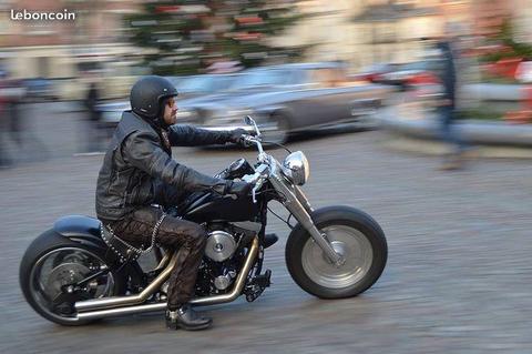 Harley davidson fatboy 1340 , gros pneu 240
