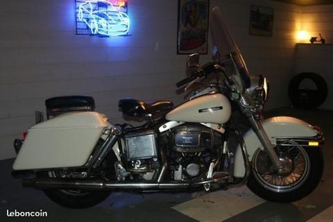 Harley Davidson FLH POLICE CANADA SPECIAL TBE RARE