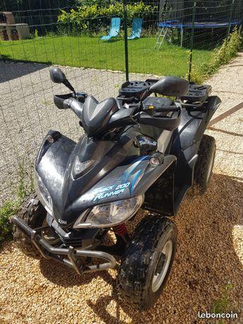 Quad Sym track runner 200 noir