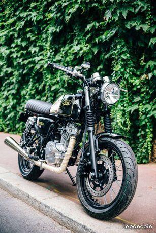 Mash black seven 125cc custom