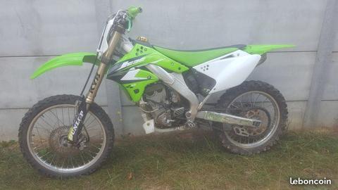 Echange moto cross kawasali 250 kxf kx