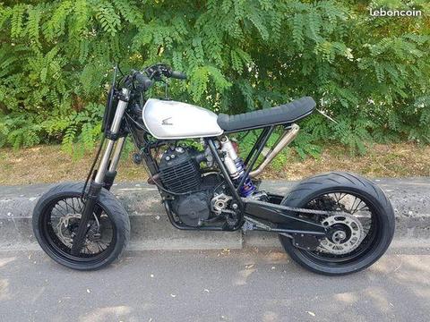 xr 600 sm tracker scrambler cafe racer