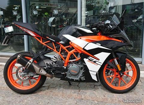 KTM RC 390 ABS A2 orange 04/2018 3550km à