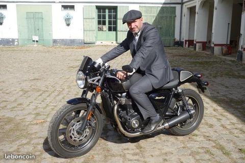 Triumph street cup cafe racer