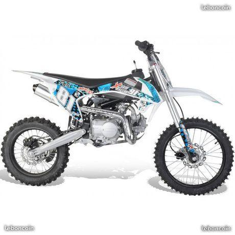 Moto dirt bike 125cc 17/14 moteur 4T neuf